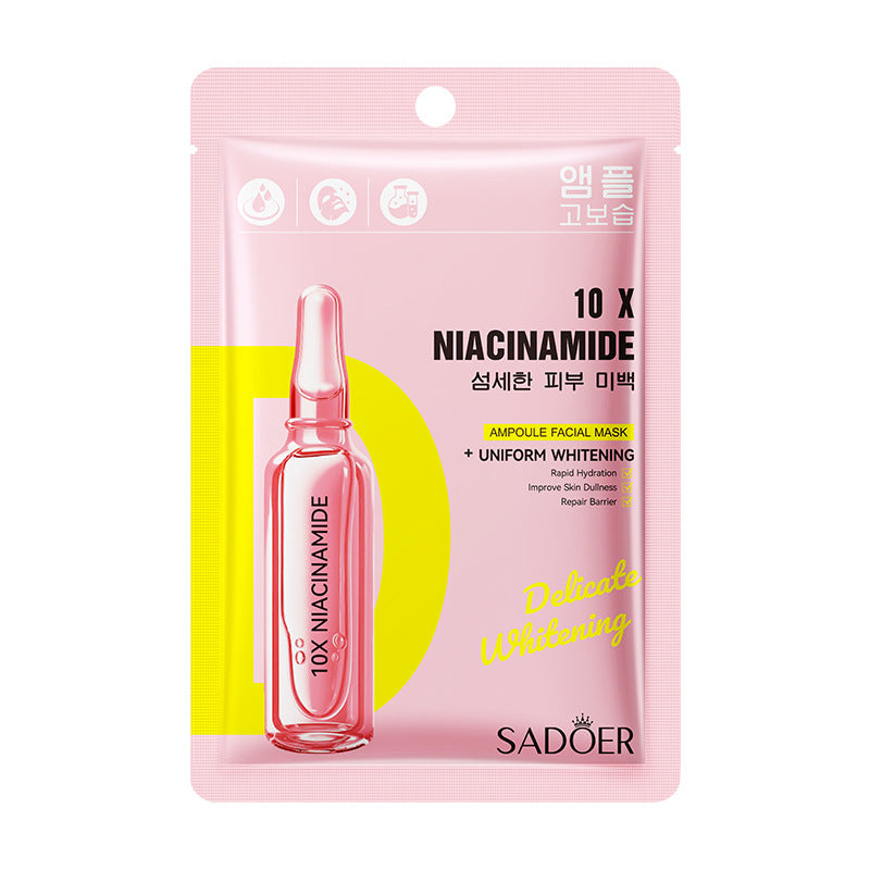 SADOER 10X Niacinamide Face Mask – Brightening & Skin Tone Balance