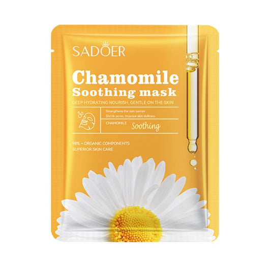 SADOER Chamomile Face Mask – Gentle & Soothing