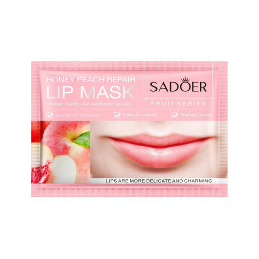 SADOER Peach Lip Mask – Silky Softness
