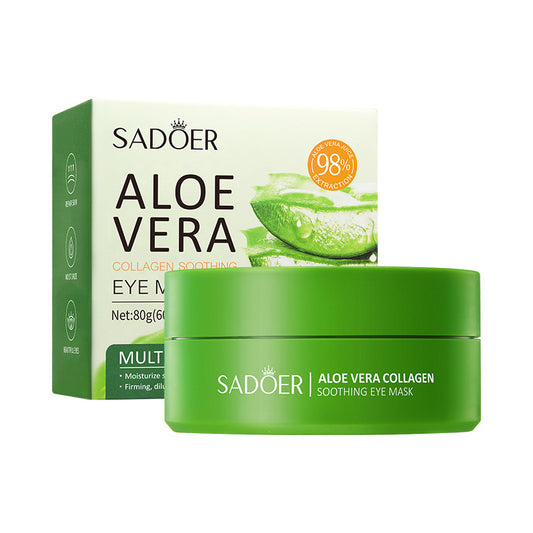 SADOER Aloe Vera Eye Patches – Soothing & Hydrating