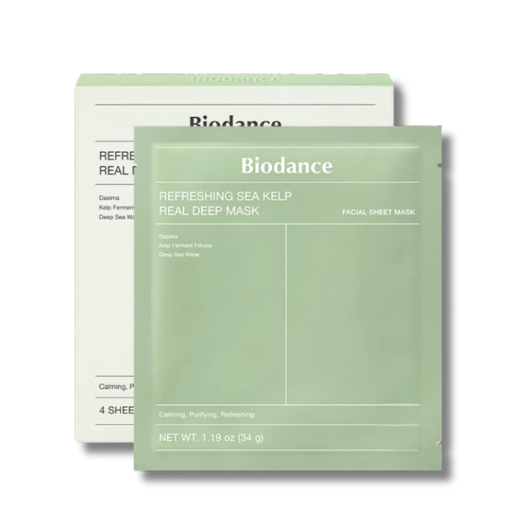 BIODANCE Refreshing Sea Kelp Real Deep Mask – Valomoji & Atgaivinanti