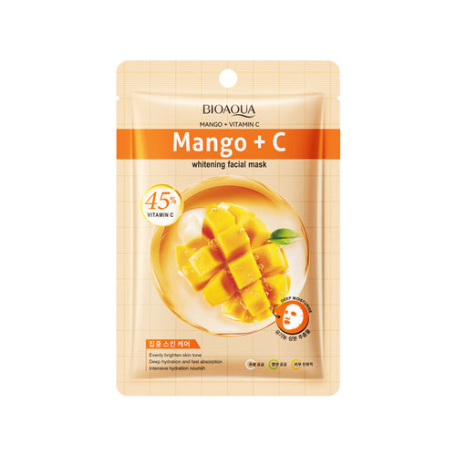 BIOAQUA Mango & Vitamin C Face Mask – Brightening & Revitalizing