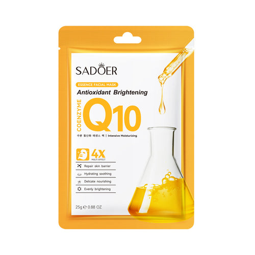 SADOER Coenzyme Q10 Face Mask – Anti-Aging & Revitalizing