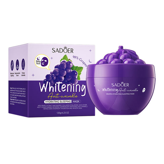 SADOER Grape Sleeping Mask – Hydrating & Anti-Wrinkle