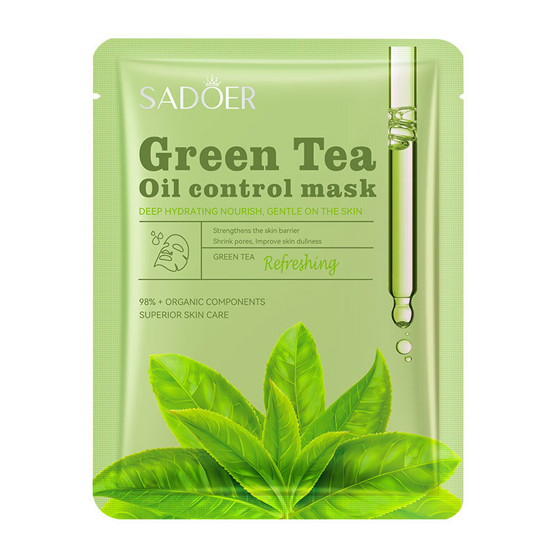 SADOER Green Tea Face Mask – Purifying & Balancing