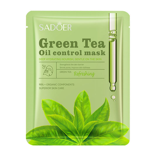 SADOER Green Tea Face Mask – Purifying & Balancing