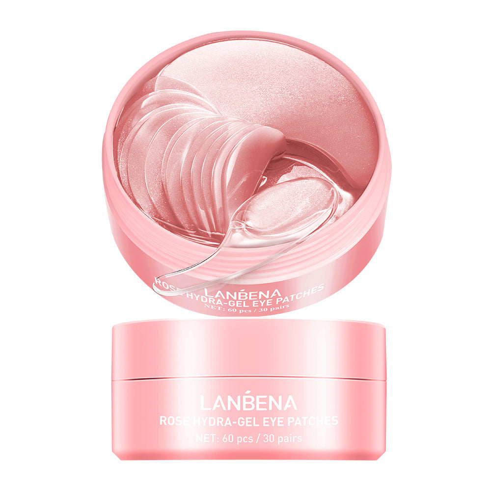 LANBENA Rose Hydra-Gel Eye Patches – Nourishing & Rejuvenating