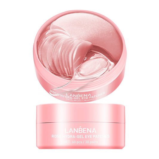LANBENA Rose Hydra-Gel Eye Patches – Nourishing & Rejuvenating