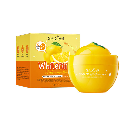 SADOER Lemon Sleeping Mask – Hydrating & Anti-Wrinkle