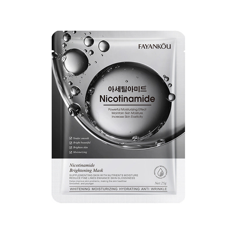 FAYANKOU Nicotinamido Veido Kaukė – Skaistinanti ir Tolygi Oda