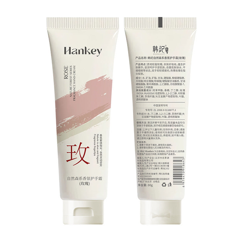 HANKEY Rožių Rankų Kremas – Drėkinantis ir Atgaivinantis