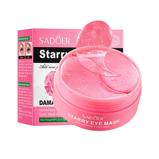 SADOER Damascus Rose Eye Patches – Brightening & Rejuvenating
