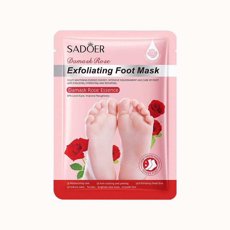 SADOER Damask Rose Foot Mask – Hydration & Softness
